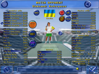 Tennis Match Opponent