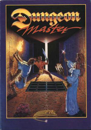 Dungeon Master Atari Box Art