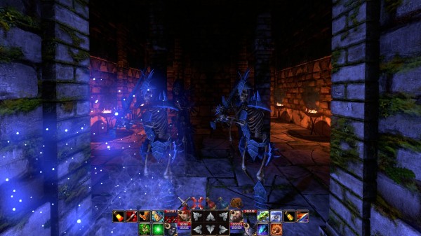 Xmas in a Haunted Dungeon ? (screenshot by Hellbishop)